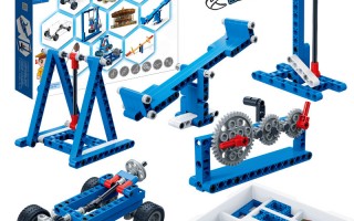 兼容乐高积木科技 兼容乐高的电路积木玩具，80个电路实验，从4岁一直玩到中学，打好物理基础