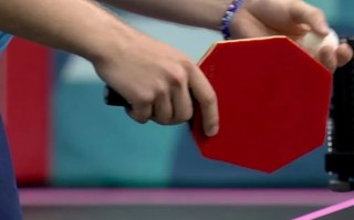 球拍科技木 王楚钦球拍揭秘！