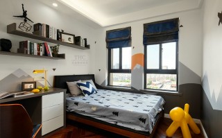 男生科技风卧室 95平独居男生的家：自由感拉满的生活实验